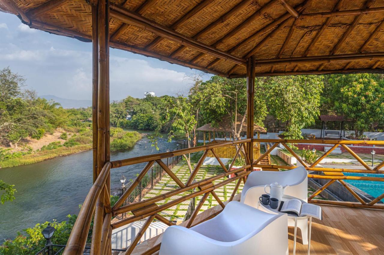 Saffronstays Riverfront Manor, 5-Bdr Pool Villa By Pej River Karjat Eksteriør bilde