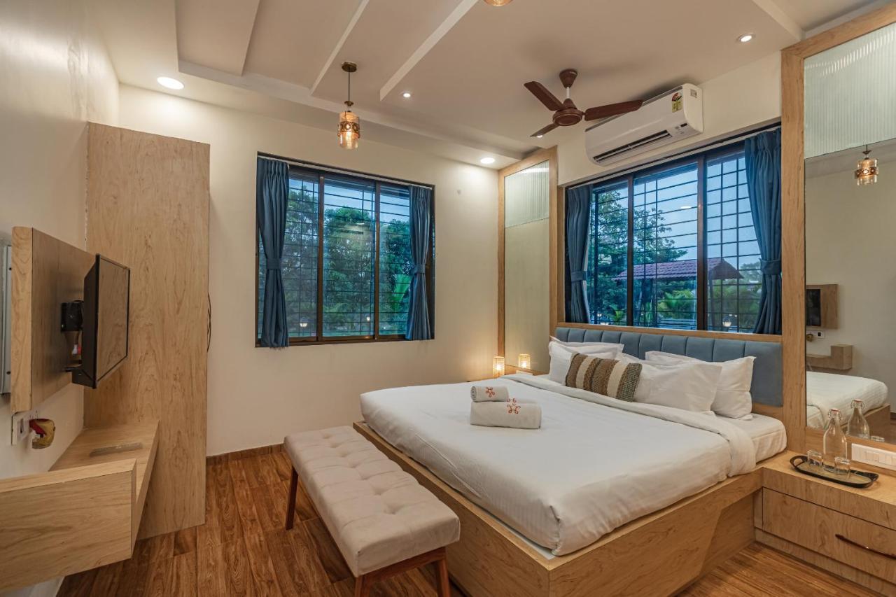 Saffronstays Riverfront Manor, 5-Bdr Pool Villa By Pej River Karjat Eksteriør bilde